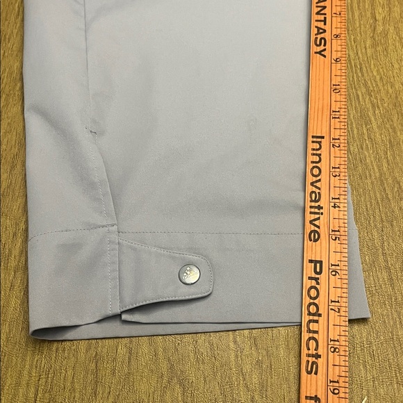 Adidas Woman’s Gray Climalite Capri Length Golf Pants, 4 Working Pockets, Sz 10 - Picture 13 of 15